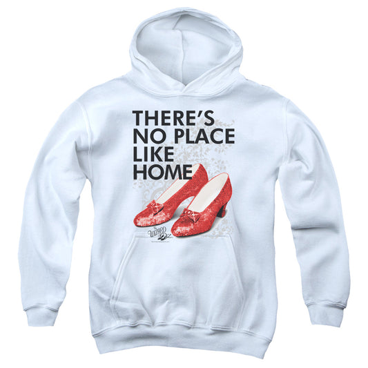 Wizard Of Oz - No Place Like Home - Youth Pull-over Hoodie - White