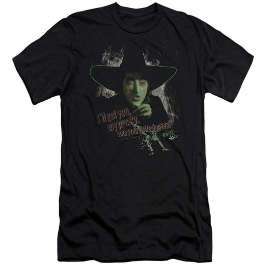 Wizard Of Oz - And Your Little Dog Too - Short Sleeve Adult 30/1 - Black T-shirt
