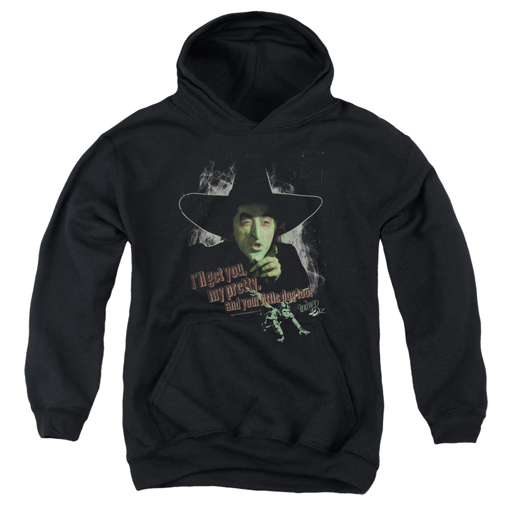 Wizard Of Oz - And Your Little Dog Too - Youth Pull-over Hoodie - Black