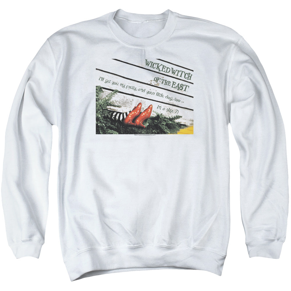 Wizard Of Oz - Size 7 - Adult Crewneck Sweatshirt - White