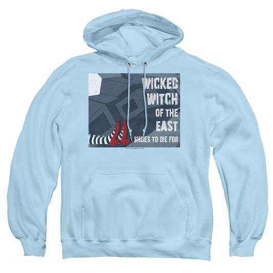 Wizard Of Oz - Shoes To Die For - Adult Pull-over Hoodie - Light Blue