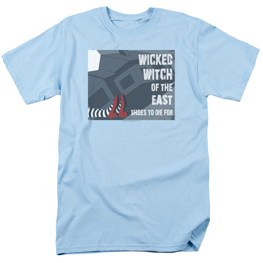 Wizard Of Oz - Shoes To Die For - Short Sleeve Adult 18/1 - Light Blue T-shirt