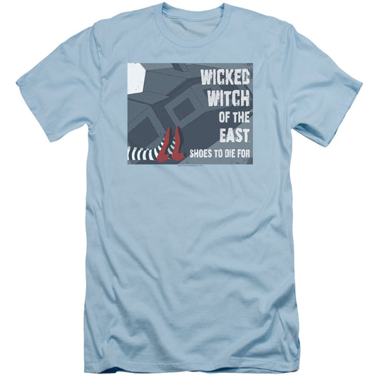 Wizard Of Oz - Shoes To Die For - Short Sleeve Adult 30/1 - Light Blue T-shirt