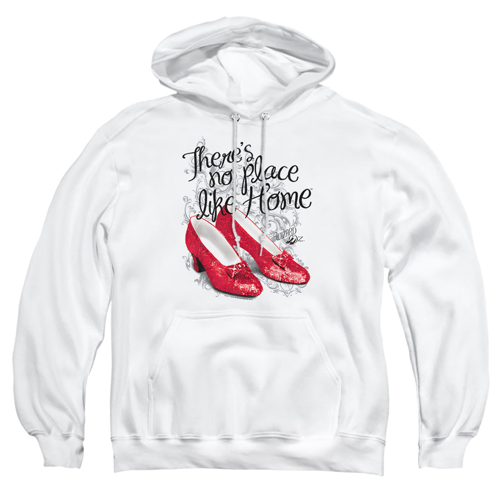 Wizard Of Oz - Ruby Slippers - Adult Pull-over Hoodie - White
