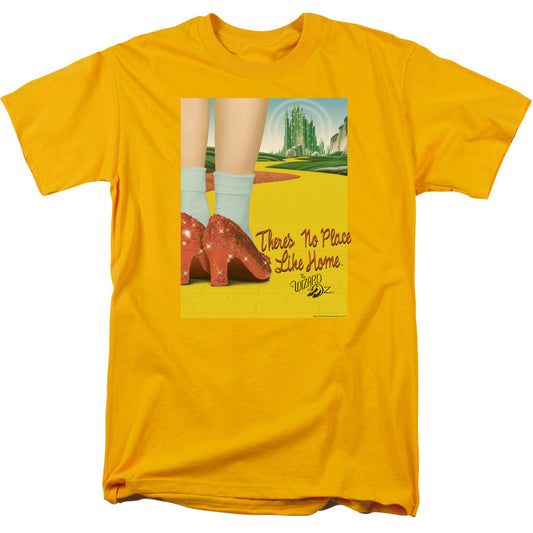 Wizard Of Oz - The Way Home - Short Sleeve Adult 18/1 - Gold T-shirt
