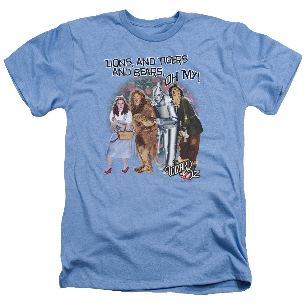 Wizard Of Oz - Oh My - Adult Heather - Light Blue