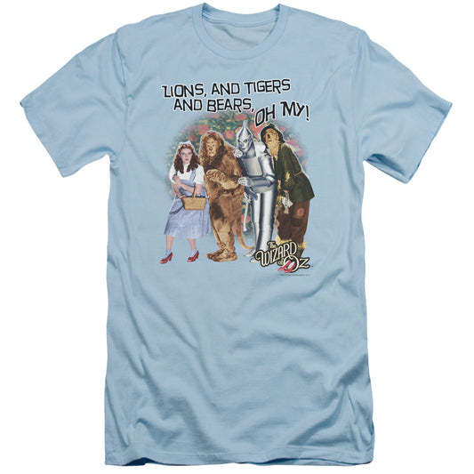 Wizard Of Oz - Oh My - Short Sleeve Adult 30/1 - Light Blue T-shirt