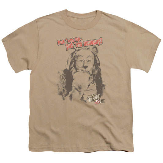 Wizard Of Oz - Put Em Up - Short Sleeve Youth 18/1 - Sand T-shirt