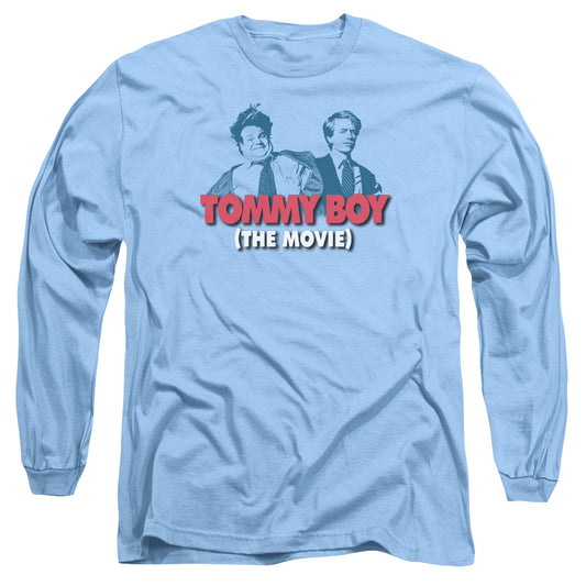 Tommy Boy - Logo - Long Sleeve Adult 18/1 - Carolina Blue T-shirt