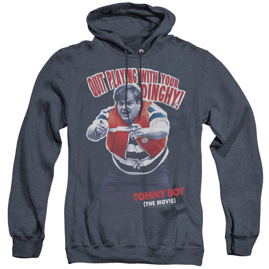 Tommy Boy - Dinghy - Adult Heather Hoodie - Navy