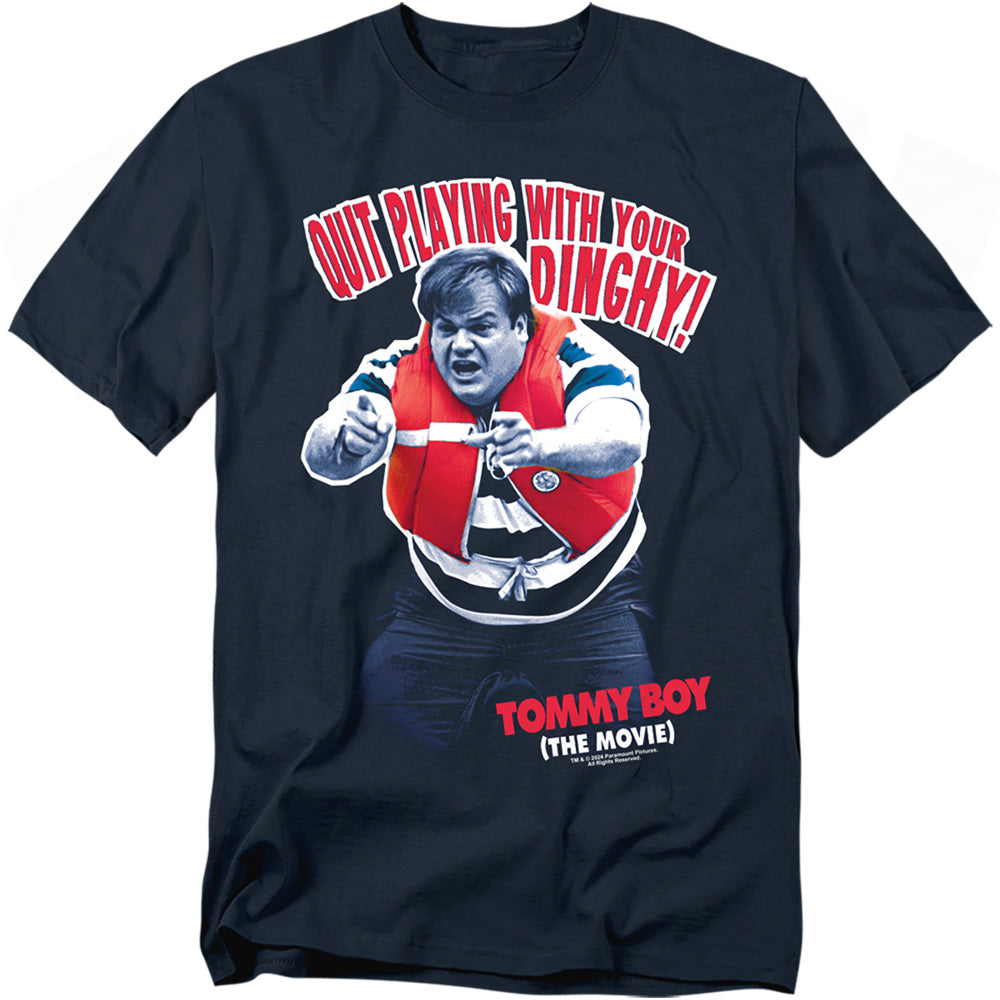 Tommy Boy - Dinghy - Short Sleeve Adult 18/1 - Navy T-shirt