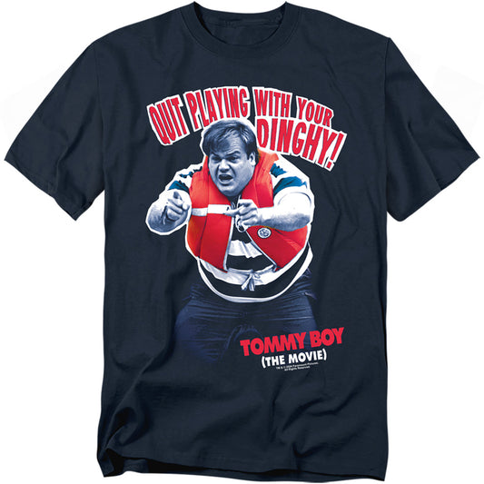 Tommy Boy - Dinghy - Short Sleeve Adult 18/1 - Navy T-shirt