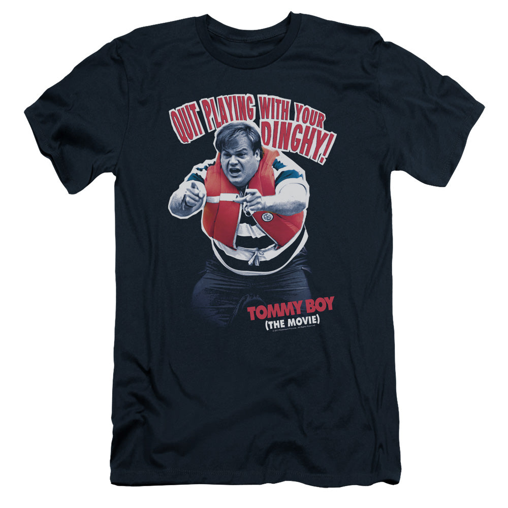 Tommy Boy - Dinghy - Short Sleeve Adult 30/1 - Navy T-shirt