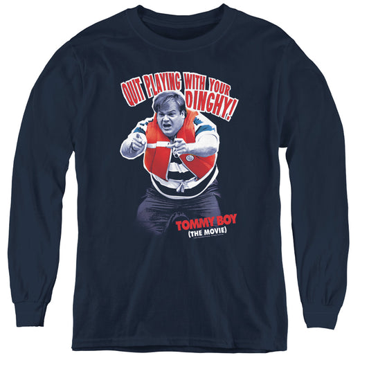 Tommy Boy - Dinghy - Youth Long Sleeve Tee - Navy