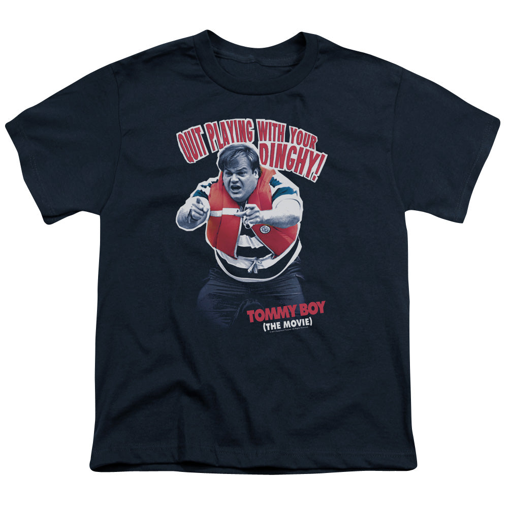 Tommy Boy - Dinghy - Short Sleeve Youth 18/1 - Navy T-shirt