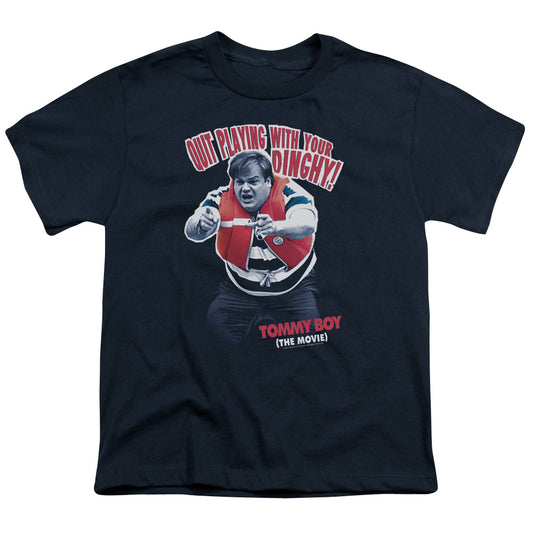 Tommy Boy - Dinghy - Short Sleeve Youth 18/1 - Navy T-shirt