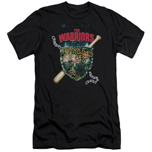 Warriorshort Sleevehield-premuim Canvas Adult Slim Fit 30 - 1 - Black T-shirt