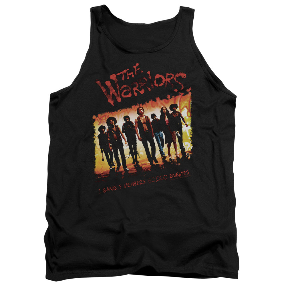 Warriors - One Gang - Adult Tank - Black