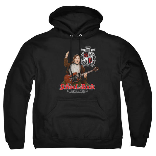 School Of Rock - The Teacher Is In - Adult Pull-over Hoodie - Black