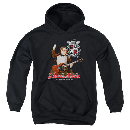 School Of Rock - The Teacher Is In - Youth Pull-over Hoodie - Black