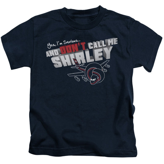 AIRPLANE DONT CALL ME SHIRLEY - S/S JUVENILE 18/1 - NAVY - T-Shirt