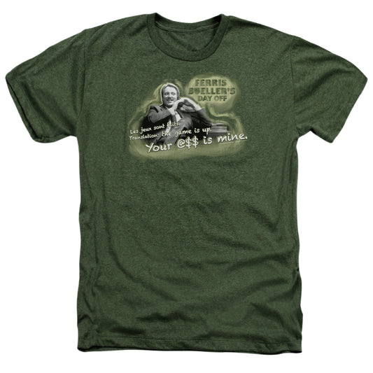 Ferris Bueller - Mr. Rooney - Adult Heather - Military Green