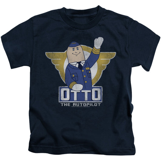 AIRPLANE OTTO - S/S JUVENILE 18/1 - NAVY - T-Shirt