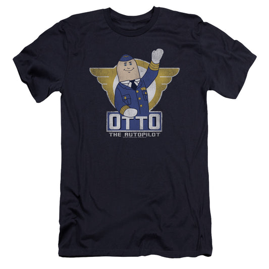 Airplane - Otto-premuim Canvas Adult Slim Fit 30/1 - Navy