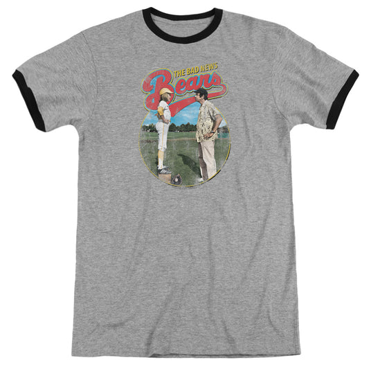 Bad News Bears - Vintage - Adult Ringer - Heather/black