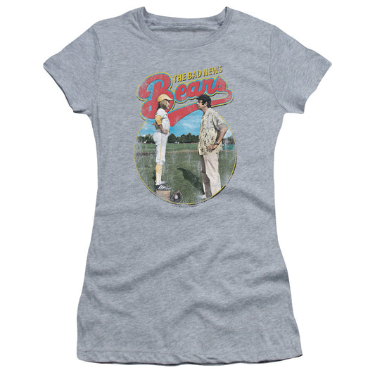 Bad News Bears - Vintage - Short Sleeve Junior Sheer - Athletic Heather T-shirt