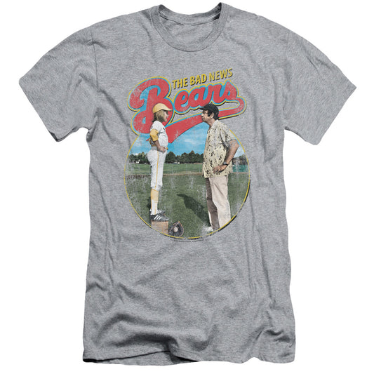 Bad News Bears - Vintage - Short Sleeve Adult 30/1 - Athletic Heather T-shirt