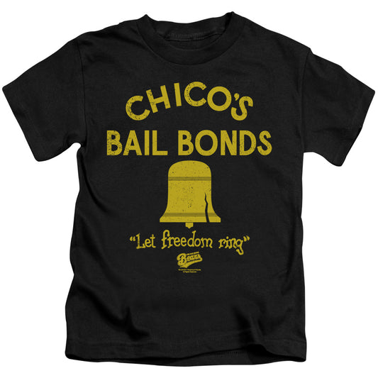 BAD NEWS BEARS CHICOS BAIL BONDS - S/S JUVENILE 18/1 - BLACK - T-Shirt