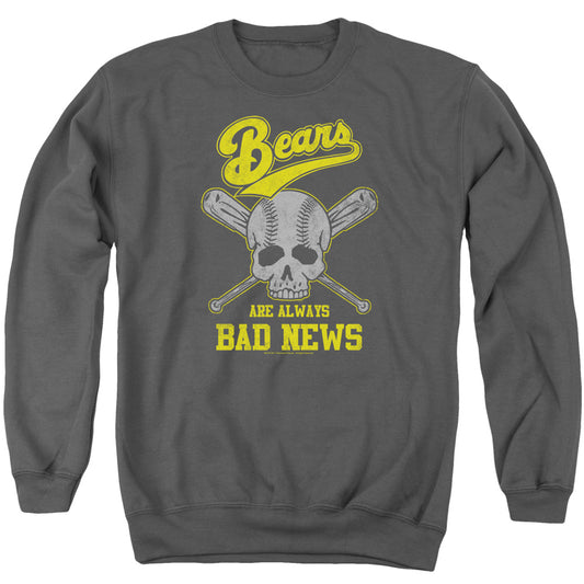 Bad News Bears - Always Bad News - Adult Crewneck Sweatshirt - Charcoal
