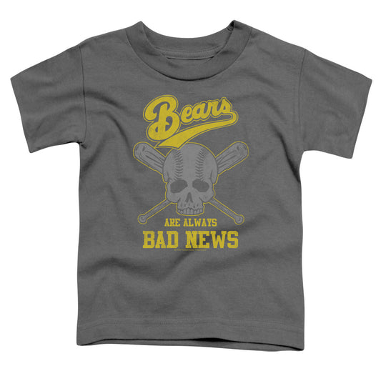 Bad News Bears - Always Bad News - Short Sleeve Toddler Tee - Charcoal T-shirt