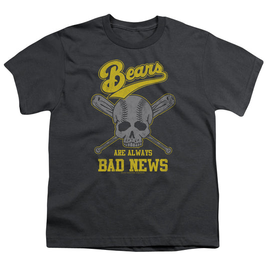 Bad News Bears - Always Bad News - Short Sleeve Youth 18/1 - Charcoal T-shirt