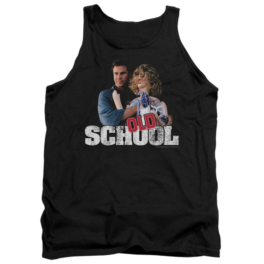 Old School - Frank And Friend - Adult Tank - Black
