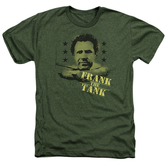 Old School - Frank The Tank - Adult Heather - Military Green