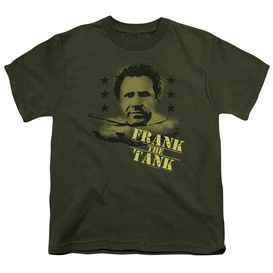 Old School - Frank The Tank - Short Sleeve Youth 18/1 - Military Green T-shirt