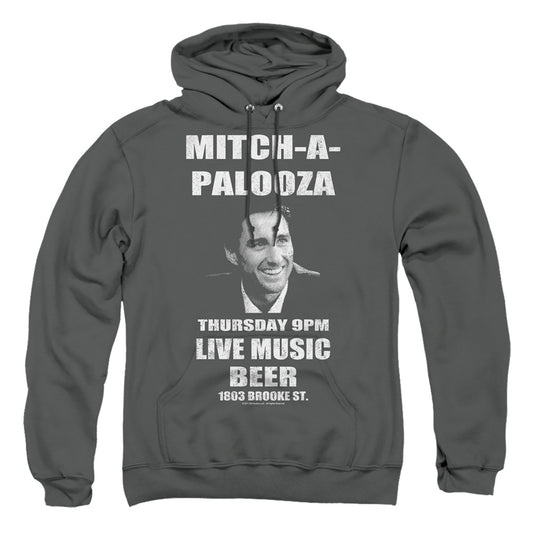 Old School - Mitchapalooza - Adult Pull-over Hoodie - Charcoal