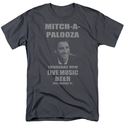 Old School - Mitchapalooza - Short Sleeve Adult 18/1 - Charcoal T-shirt
