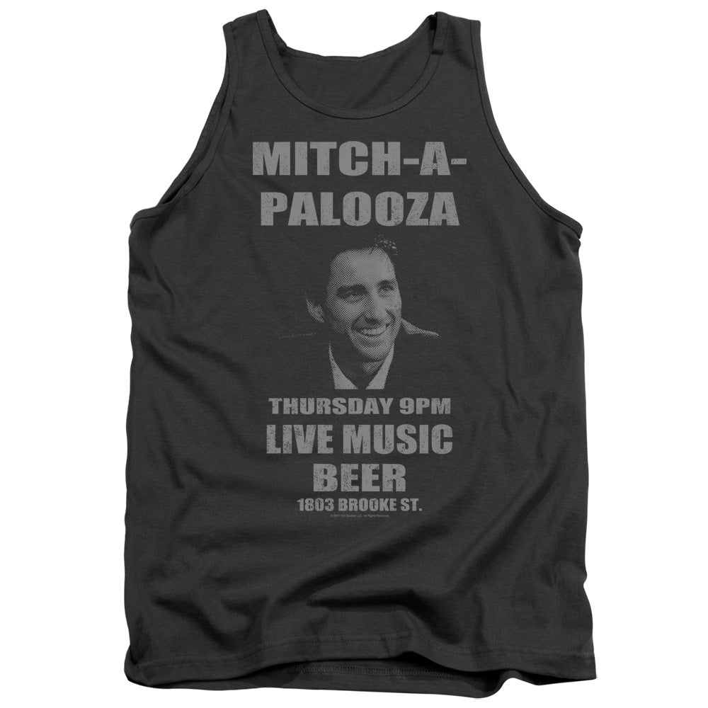 Old School - Mitchapalooza - Adult Tank - Charcoal