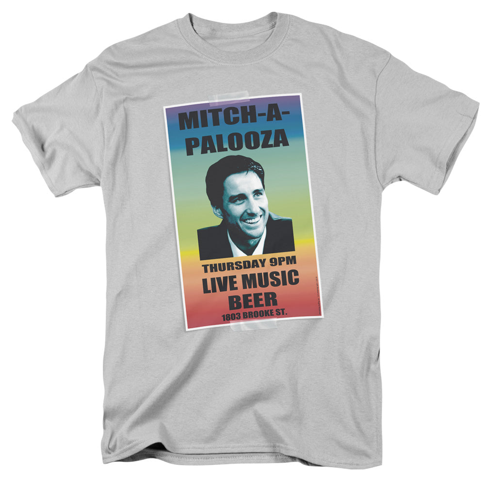 Old School - Mitchapalooza - Short Sleeve Adult 18/1 - Silver T-shirt