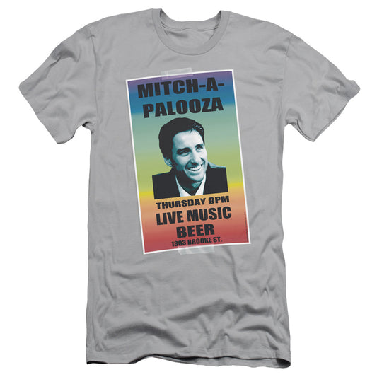 Old School - Mitchapalooza - Short Sleeve Adult 30/1 - Silver T-shirt