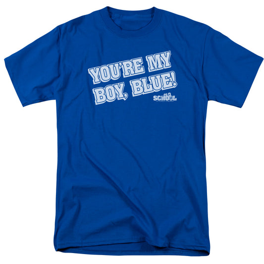 Old School - My Boy Blue - Short Sleeve Adult 18/1 - Royal Blue T-shirt