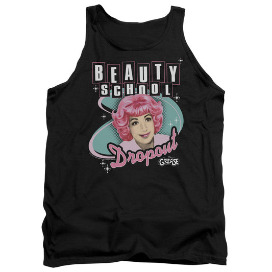 Grease - Beauty School Dropout - Adult Tank - Black