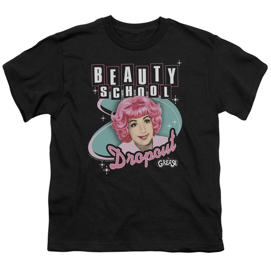 Grease - Beauty School Dropout - Short Sleeve Youth 18/1 - Black T-shirt