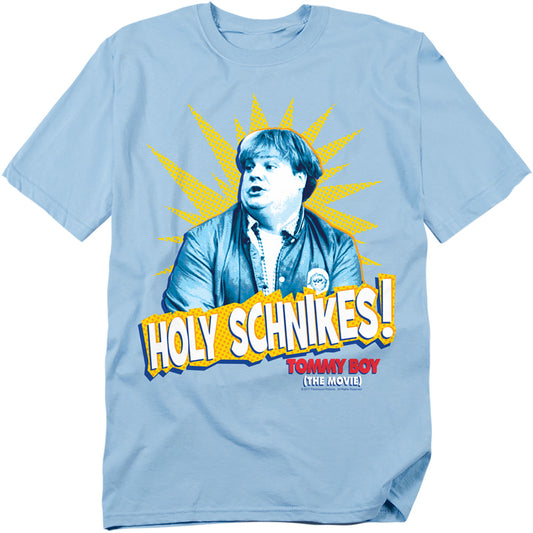 Tommy Boy - Holy Schikes - Short Sleeve Adult 18/1 - Light Blue T-shirt