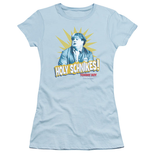 TOMMY BOY HOLY SCHIKES - S/S JUNIOR SHEER - LIGHT BLUE T-Shirt