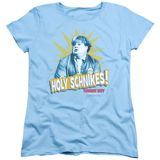 Tommy Boy - Holy Schikes - Short Sleeve Womens Tee - Light Blue T-shirt