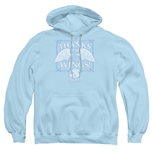 Its A Wonderful Life - Dear George - Adult Pull-over Hoodie - Light Blue